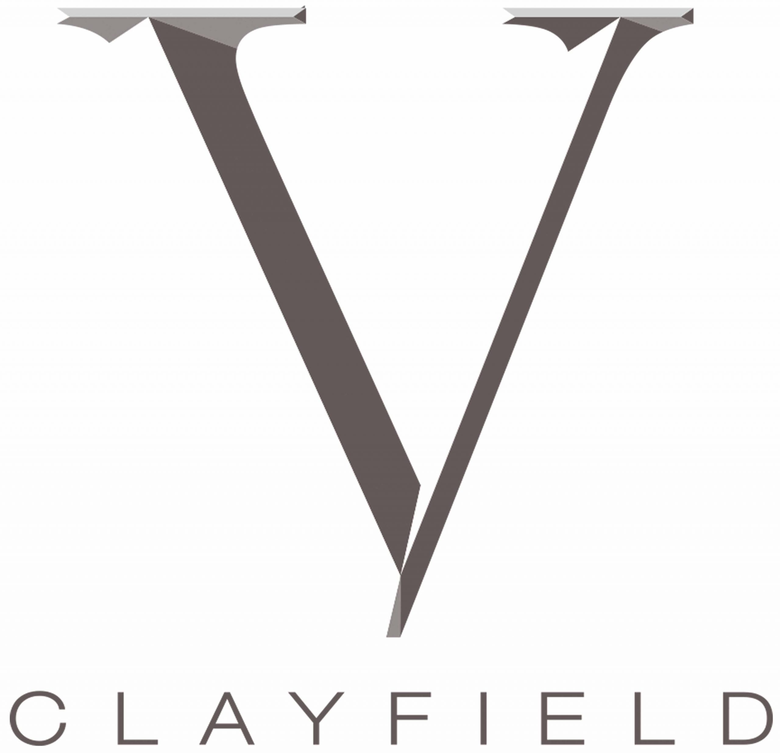 V CLAYFIELD LOGO